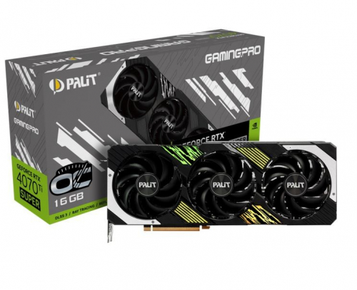 Palit Graphics card GeFroce RTX 4070 Ti SUPER GAMINGPRO 16GB GDDR6X 256bit