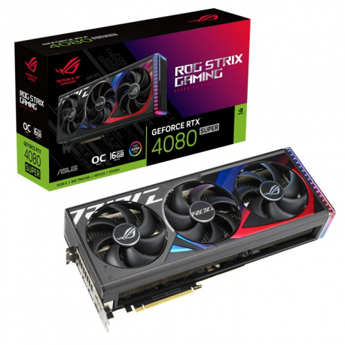 Asus Graphics card GeForce RTX 4080 SUPER ROG STRIX OC 16GB GDDRX6 256bit 3DP/2HDMI