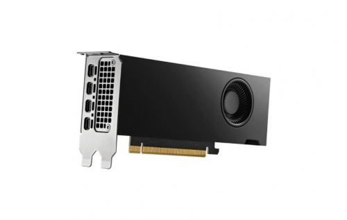 Graphics card PNY NVIDIA RTX 4000 SFF Ada Generation, 20 GB GDDR6 160-bit,  PCIe 4.0 x16, Dual Slot, 4x Mini DP 1.4a, LP - ATX bracket, small box