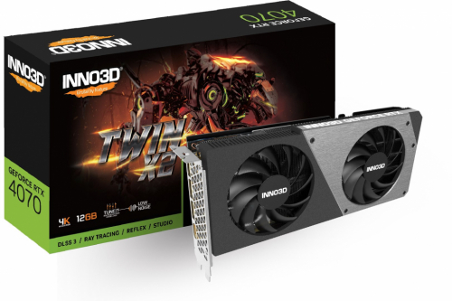 Inno3D Geforce RTX 4070 TWIN X2 NVIDIA 12 GB GDDR6X DLSS 3