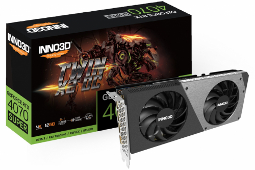 Inno3D GEFORCE RTX 4070 SUPER TWIN X2 OC NVIDIA 12 GB GDDR6X