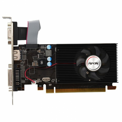 AFOX Graphics card Radeon HD 5450 1GB DDR3 64Bit DVI HDMI VGA LP Fan L5