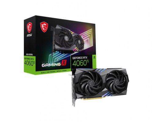 MSI Graphic card GeForce RTX 4060 Ti Gaming X 8GB GDDRX6 128bit