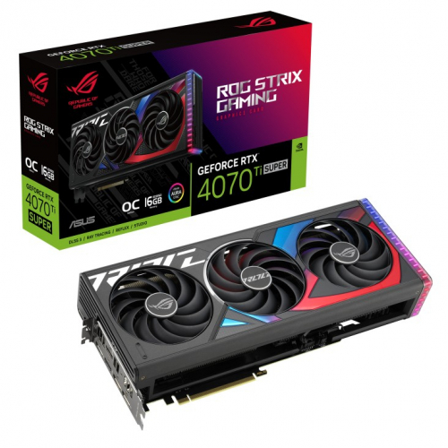 Asus Graphics card GeForce RTX 4070 TI SUPER 16G OC GDDRX6 256bit