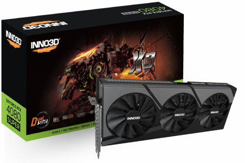 Inno3D GeForce RTX 4080 SUPER X3 NVIDIA 16 GB GDDR6X