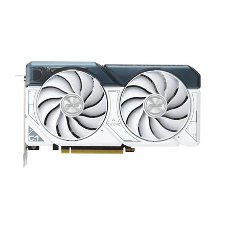 Asus | DUAL-RTX4060-O8G-WHITE | NVIDIA | 8 GB | GeForce RTX 4060 | GDDR6 | HDMI ports quantity 1 | PCI Express 4.0 | Memory clock speed 17000 MHz