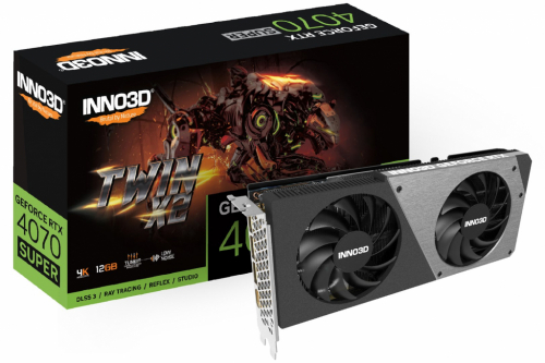 Inno3D GeForce RTX 4070 SUPER TWIN X2 NVIDIA 12 GB GDDR6X