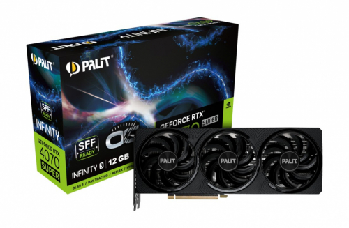 Palit Graphics card GeForce RTX 4070 SUPER INFINITY 3 OC GDDR6X 192bit