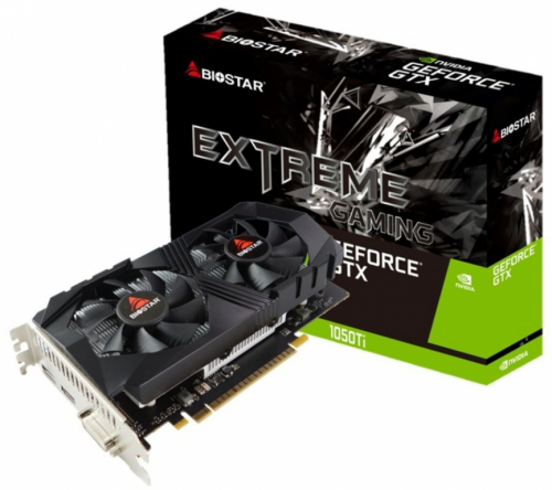 Biostar GeForce GTX1050Ti NVIDIA GeForce GTX 1050 Ti 4 GB GDDR5