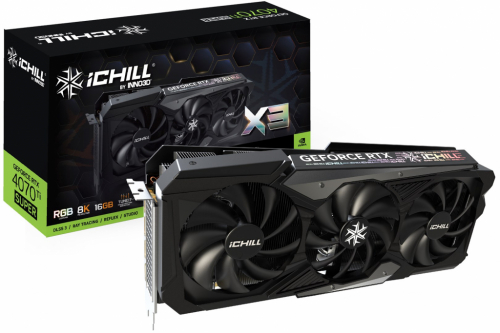 Inno3D iChill GEFORCE RTX 4070 Ti SUPER X3 NVIDIA 16 GB GDDR6X