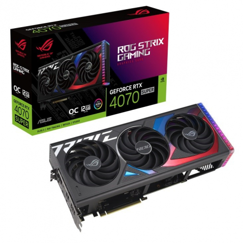 ASUS ROG Strix GeForce RTX 4070 SUPER OC 12GB GAMING graphics card