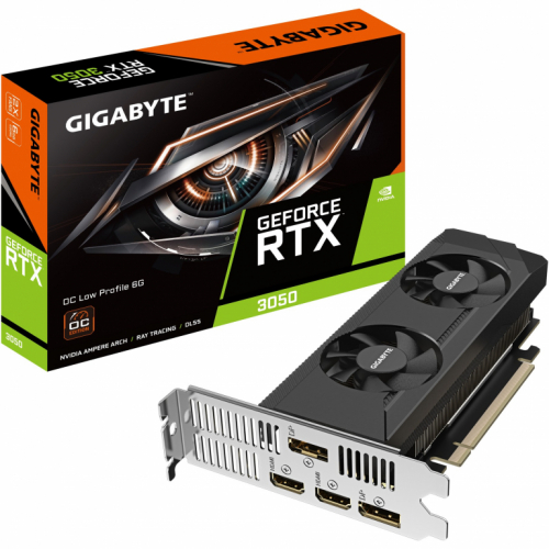 RTX 3050 6GB Gigabyte OC Low Profile GDDR6