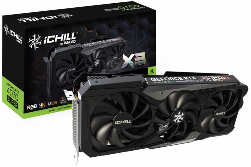 Inno3D iChill GEFORCE RTX 4070 SUPER X3 NVIDIA 12 GB GDDR6X