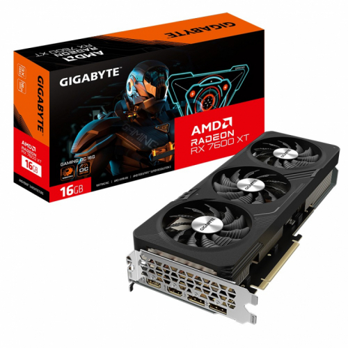 Gigabyte Graphics card Radeon RX 7600 XT GAMING OC 16G GDDR6 128bit 2DP/2HDMI