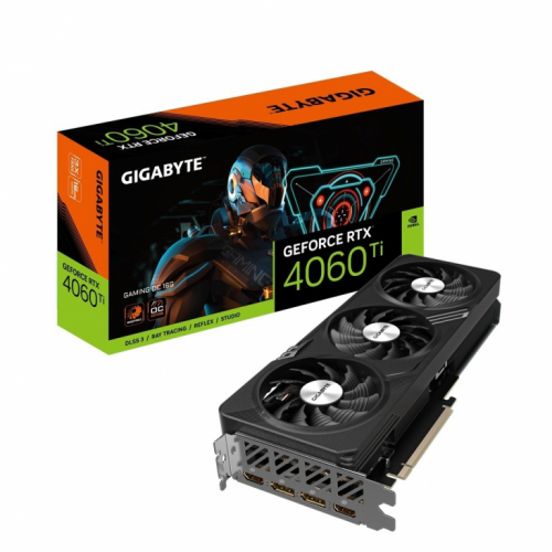 Gigabyte Graphics card GeForce RTX 4060 Ti Gaming OC 16G GDDR6 128bit