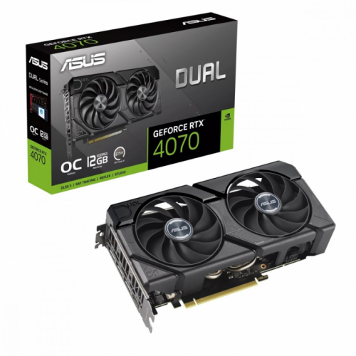 Asus Graphics card GeForce RTX 4070 EVO OC 12 GB GDDRX6 192bit 3DP/HDMI