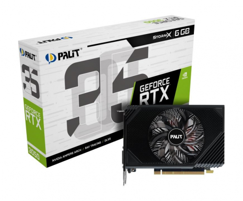 Palit GeForce RTX 3050 StormX NVIDIA 6 GB GDDR6