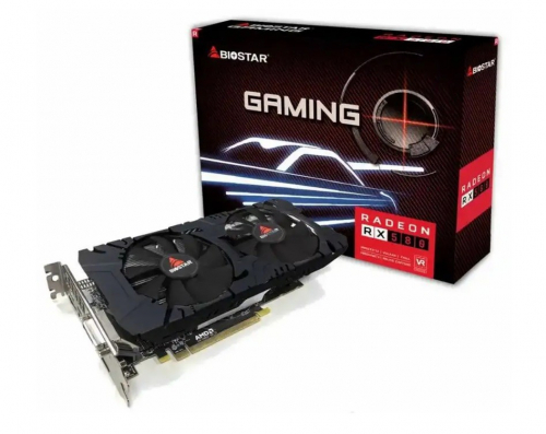 BIOSTAR Radeon RX 580 8GB GDDR5 graphics card (VA5815TQ82)