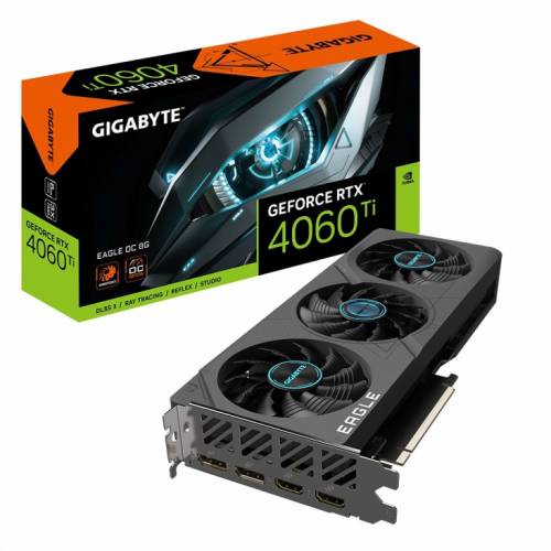 Gigabyte Graphics card GeForce RTX 4060 Ti Eagle OC 8GB GDDR6X 128bit