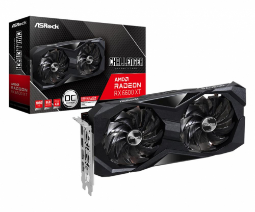 Graphics Card|ASROCK|AMD Radeon RX 6600|8 GB|GDDR6|128 bit|PCIE 4.0 16x|GPU 1626 MHz|Dual Slot Fansink|1xHDMI|3xDisplayPort|RX6600CLD8G