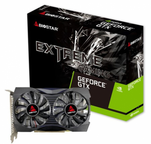 Graphics Card|BIOSTAR|NVIDIA GeForce GTX 1050|4 GB|GDDR5|128 bit|PCIE 4.0 16x|GPU 1354 MHz|Dual Slot Fansink|1xDVI-D|1xHDMI|1xDisplayPort|VN1055XF41