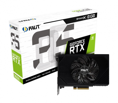 Palit Graphics card GeForce RTX 3050 StormX 8GB GDDR6 128bit DP/HDMI