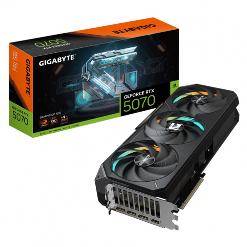 GIGABYTE GeForce RTX 5070 Ti GAMING OC 16G Graphics Card - 16GB GDDR7, 256bit, PCI-E 5.0, 2588 MHz Core Clock, 3 x DP 2.1a, 1 x HDMI 2.1b, NVIDIA DLSS 4, GV-N507TGAMING OC-16GD