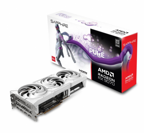 Graphics Card|SAPPHIRE|AMD Radeon RX 9070|16 GB|GDDR6|256 bit|PCIE 5.0 16x|Triple slot Fansink|2xHDMI|2xDisplayPort|11349-02-20G