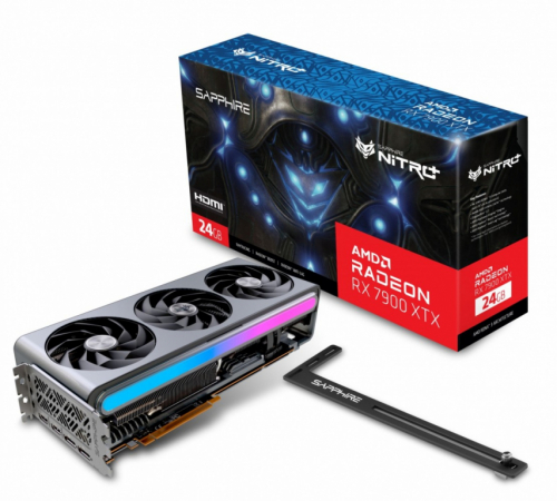 Sapphire Technology Graphic card Radeon RX 7900 XTX Nitro+ 24GB GDDR6 384bit 2DP/2HDMI