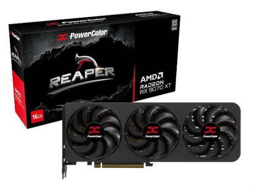 Graphics card. PowerColor Reaper RX9070 XT 16G-A