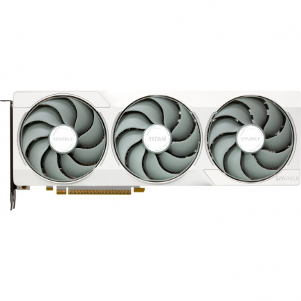 B580 12GB Sparkle Intel Arc Titan Luna OC GDDR6 white 3 Fan