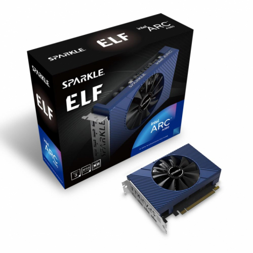 Graphics Card|SPARKLE|Intel Arc A380|6 GB|GDDR6|96 bit|PCIE 4.0 8x|GPU 2000 MHz|Single Slot Fansink|1xHDMI|3xDisplayPort|SA380E-6G