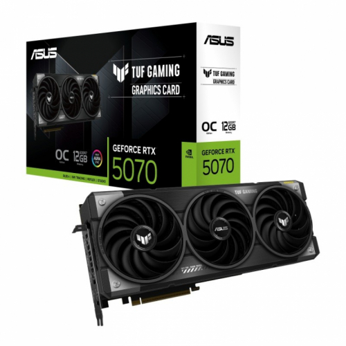 Asus Graphics card GeForce RTX 5070 OC TUF-RTX5070-O12G-GAMING