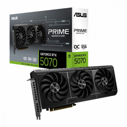 Asus Graphics card GeForce RTX 5070 OC PRIME-RTX5070-O12G