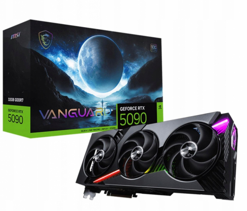 MSI RTX 5090 32G VANGUARD SOC graphics card