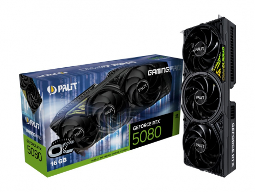 Palit Graphics card RTX 5080 GAMING PRO OC 16GB GDDR7 256bit