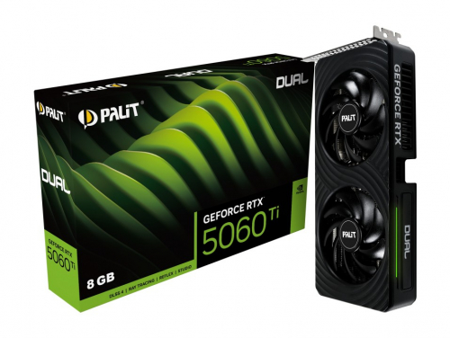 Palit Graphics card RTX 5060 TI DUAL 8GB GDDR7 128bit 3DP/HDMI