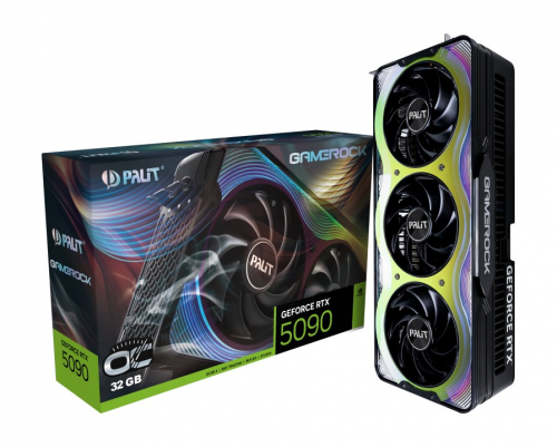 Palit Grapchics card RTX 5090 GameRock OC 32GB GDDR7 512bit
