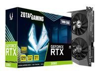 ZOTAC GAMING GeForce RTX 3060 Twin Edge 12GB GDDR6 192bit 3xDisplayPort + HDMI 192bit memory bus PCI Express 4.0 16x