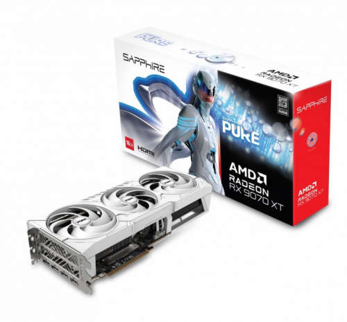 Sapphire Technology Graphics card Radeon RX 9070 XT PURE 16GB OC GDDR6 256bit 2DP/2HDMI