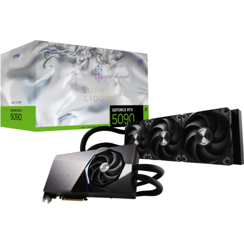 RTX 5090 MSI 32 GB SUPRIM LIQUID SOC GDDR7 3 Fan