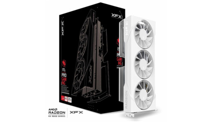 Graphics card. XFX SWIFT RX 9060XT OC White 3-FAN 16GB