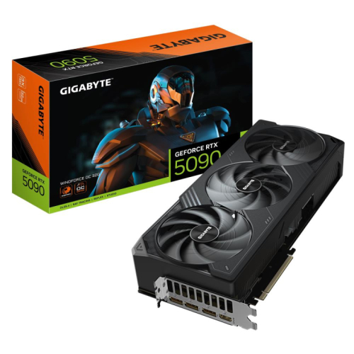 Graphics Card|GIGABYTE|NVIDIA GeForce RTX 5090|32 GB|GDDR7|512 bit|PCIE 5.0 16x|GPU 2467 MHz|Triple slot Fansink|1xHDMI|3xDisplayPort|GV-N5090WF3OC-32GD1.0