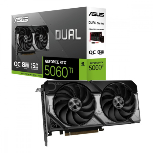 Asus Graphics card GeForce RTX 5060 Ti Dual OC 8GB GDDR7 128BIT HDMI/3DP