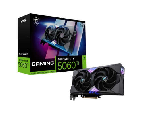 MSI Graphics card GeForce RTX 5060 Ti 16G GAMING
