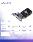 AFOX Graphics card GeForce GT 210 512MB DDR3 DVI HDMI VGA LP V2