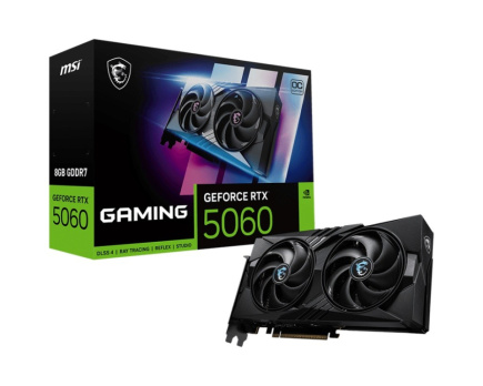 MSI Graphics card GeForce RTX 5060 8G GAMING OC