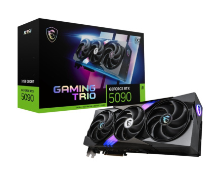 MSI Graphics card GeForce RTX 5090 GAMING TRIO OC 32G GDDR7 512bit 3DP/HDMI