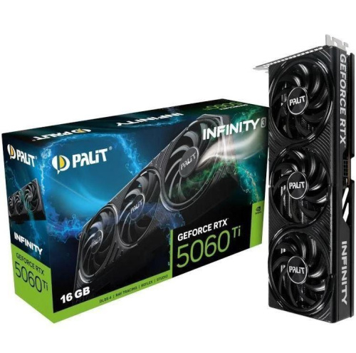 Palit GeForce RTX 5060 Ti Infinity 3 NVIDIA 16 GB GDDR7