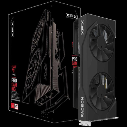 XFX AMD Radeon RX-9060XT OC Gaming 8GB GDDR6 128bit, 2780MHz / 20 Gbps, 2x DP, 1x HDMI, 2 fan, 2 slot
